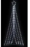 vidaXL LED Weihnachtsbaum 339 LEDs Kaltwei&szlig; 187 cm