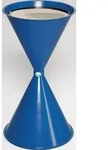 Standascher D400xH730mm enzianblau Stahlbl.VAR