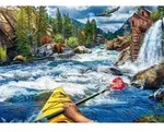 Ravensburger Puzzle 12000514 - White Water Rafting - 1000 Teile Puzzle f&uuml;r