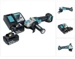 Makita DGA 521 RTX1 Akku Winkelschleifer 18 V 125 mm X-LOCK Brushless + 2x Akku...