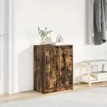 vidaXL Schuhschrank R&auml;uchereiche 57x34x76 cm Holzwerkstoff