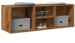 vidaXL Schuhbank Altholz-Optik 105x35x35 cm Holzwerkstoff