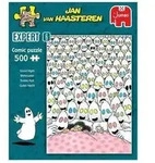 Jumbo 1110100312 - Jan van Haasteren, Gute Nacht, Expert 6, Comic-Puzzle, 500 Teile