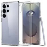Spigen Ultra HybridH&uuml;lle Kompatibel mit Samsung Galaxy S25 Ultra transparent