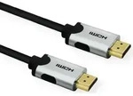 Value HDMI Anschlusskabel HDMI-A Stecker 3.00 m Schwarz 11.99.5943 10K UHD, 8K UHD,