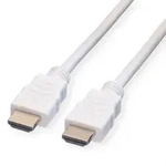 VALUE HDMI High Speed Kabel mit Ethernet, wei&szlig;, 5 m