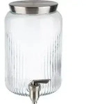 APS Getr&auml;nkespender, 3,8 Liter, Glas/Edelstahl