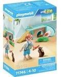 Playmobil&reg; My Life Junge mit Meerschweinchen 71746