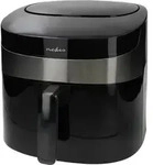 Nedis KAAF180BKW Hei&szlig;luft-Fritteuse 7.2 l 1800 W Kontrollleuchte, App steuerbar,