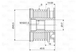 Valeo 588014 Generatorfreilauf
