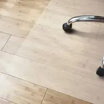 KARAT Bodenschutzmatte f&uuml;r Hartb&ouml;den - Aus Polycarbonat - Transparent -...