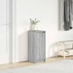 vidaXL Schuhschrank Grau Sonoma 29,5x34x76 cm Holzwerkstoff