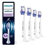Philips Sonicare S2 Sensitive Ersatzb&uuml;rstenk&ouml;pfe 4er-Pack wei&szlig;