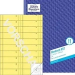 Bonbuch A4 fortlaufend nummeriert 2x50 Blatt