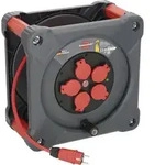 Brennenstuhl 9202330210 Kabeltrommel 33 m Rot Schutzkontakt-Stecker