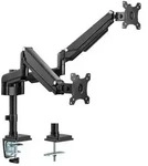 InLine&reg; Tischhalterung mit Lifter, f&uuml;r zwei Monitore bis 82cm (32), 9kg Halterungen