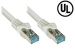 RNS&reg; Patchkabel Cat.6A, mit Messprotokoll + Serien-Nr., S/FTP, 500MHz, 10Gbit/s, UL,