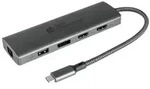 USB-C-Hub(10-Port), 2x HDMI 2.0, 1x DP, 1x USB-C 2x USB 3.0 A, 1x USB 2.0 A, 1x RJ45,