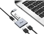 Equip USB-C 4-in-1 Dual-HDMI-Adapter - USB 3.0 - 100W USB PD - USB 3.2 Gen 1...