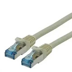 ROLINE Patchkabel Cat.6A S/FTP (PiMF), Component Level, LSOH, grau, 20 m Twisted Pair