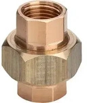 Viega Rohrverschraubung 3330 flachdichtend in Rp3/4 x Rp3/4 Rotguss, 1 Stk.