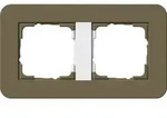 Gira Abdeckrahmen 2fach 0212416
