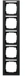 Gira Abdeckrahmen 5f. sw 111509