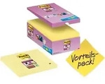Haftnotiz Super Sticky Notes Promotion 127x76mm 90 Blatt gelb VE=16 Bl&ouml;cke