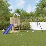 vidaXL Spielturm Massivholz Kiefer
