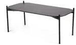 Beistelltisch Meet TBM1P100.01.01 50x100cm schwarz/schwarz