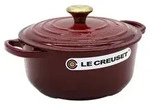Le Creuset Signature Br&auml;ter 20 cm rund rhone