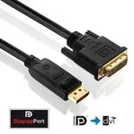PureLink PureInstall High Speed DisplayPort zu DVI Adapterkabel, 2K, DisplayPort St./