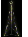 vidaXL LED Weihnachtsbaum 483 LEDs Mehrfarbig 240 cm