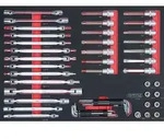 KS Tools 711.0053 SCS Schl&uuml;ssel-Satz, 53-tlg. in 1/1 Systemeinlage