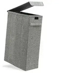 50L W&auml;schekorb mit Deckel - 20x40x60 W&auml;schesammler Schmal - W&auml;sche...
