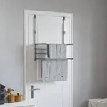 vidaXL W&auml;schetrockner f&uuml;r Balkon 54x25x42 cm Aluminium