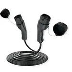 ROLINE E-Auto Ladekabel Typ2, 3-phasig, 480VAC (3P+N+E), 32 A, 22 kW, 3 m