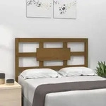 vidaXL Kopfteil Honigbraun 80,5x4x100 cm Massivholz Kiefer