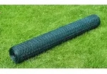 vidaXL Drahtzaun mit PVC-Beschichtung 25x0,75 m Gr&uuml;n