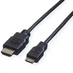 VALUE HDMI High Speed Kabel mit Ethernet, ST - Mini ST, 2 m