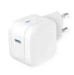 ROLINE USB Charger mit Euro-Stecker, 1 Port Typ-C, GaN, 20W, Zum schnellen Aufladen