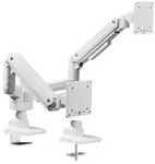 "Equip Tischhalterung 17"-49"/2TFT je 20kg 360&deg; Gasfeder ws"