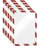 Durable Duraframe Magnetic Security A4, 5er Rot/Wei&szlig; 4945132