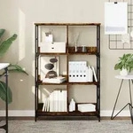 vidaXL B&uuml;cherregal R&auml;uchereiche 78,5x33x117,5 cm Holzwerkstoff
