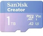 SanDisk Creator - Flash-Speicherkarte (microSDXC-an-SD-Adapter