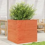 vidaXL Pflanzk&uuml;bel Wachsbraun 70x70x68,5 cm Massivholz Kiefer