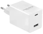Delock - Netzteil - 48 Watt - 3 A - Fast Charge - 2 Ausgabeanschlussstellen (USB, 24