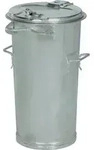 M&uuml;lleimer 50l Stahlbl.TZN o.B&uuml;gel