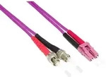 Good Connections&reg; Patchkabel LWL Duplex OM4 (Multimode, 50/125) LC/ST, 15m