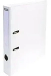 Exacompta 10x Ordner Prem'Touch PVC, R&uuml;cken 50mm, 32x29cm A4 Maxi, Wei&szlig;, 53548E